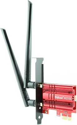 5400Mbps Wifi6E Card Dual Band WiFi Adapter High Performance