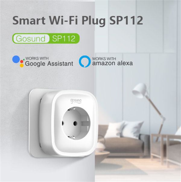 Gosund Smart Plug Google Home, Smart Plug Sockets